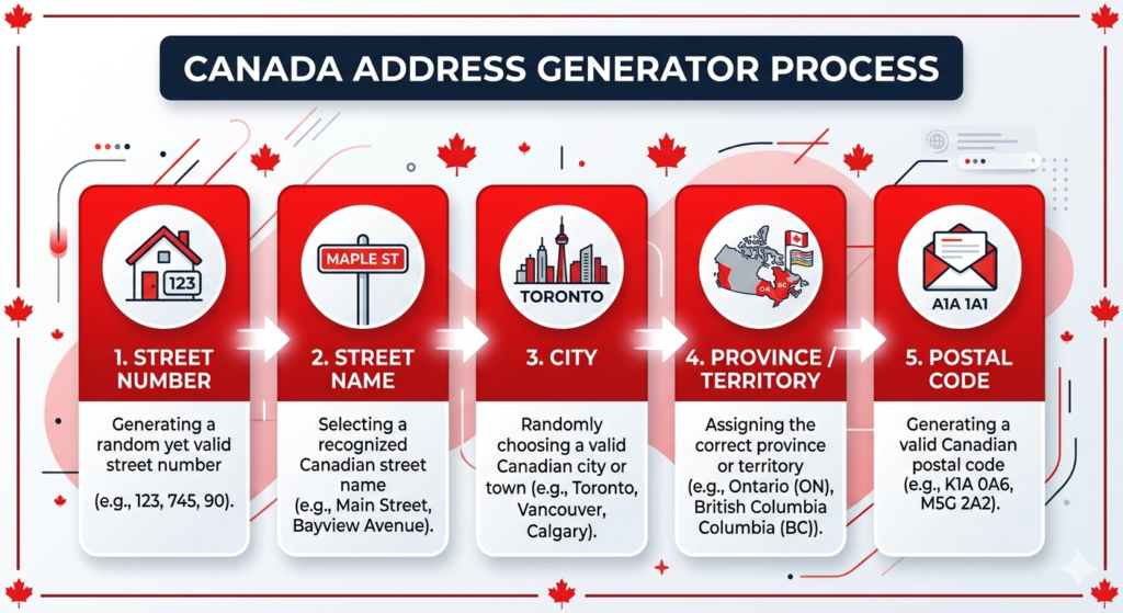 Canada Address Generator